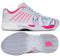 K-Swiss Express Light 3 HB Indoor Court Womens Tennis Shoes - Arctic / White / Neon Pink