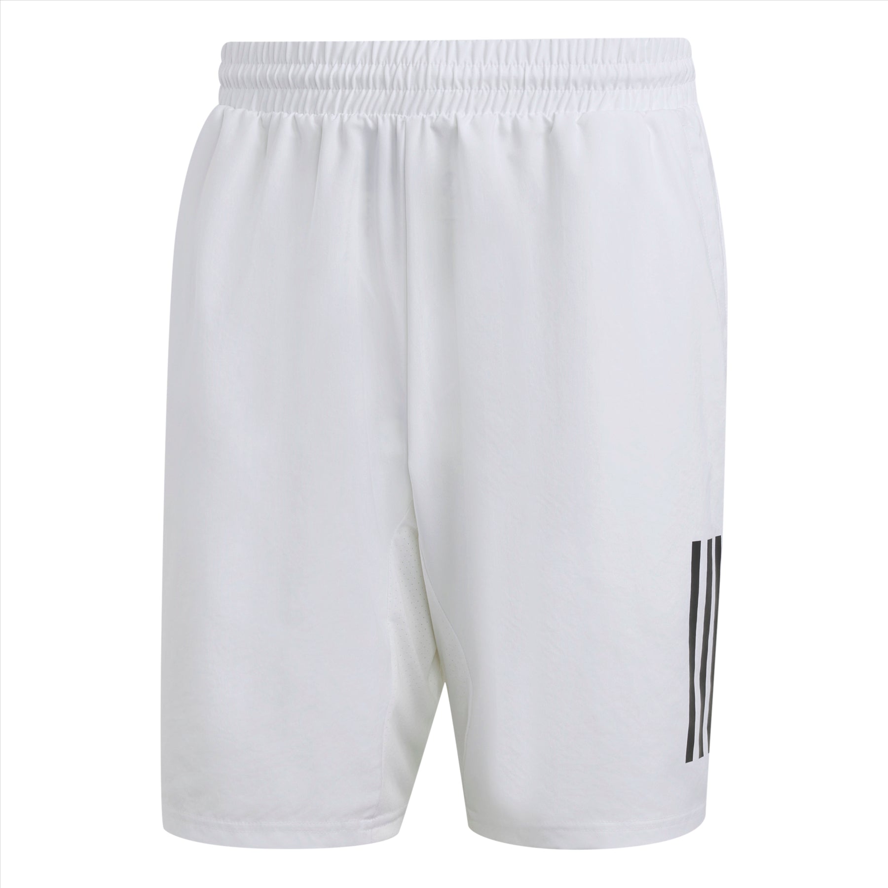 adidas Club 3 Stripe 7" Mens Tennis Shorts - White