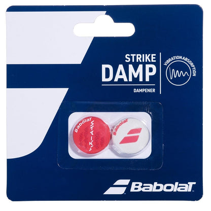 Babolat Strike Damp X2 Tennis Dampener - Red / White