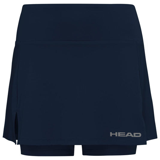 HEAD Womens Club Basic Tennis Skort - Dark Blue