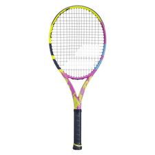 Babolat Pure Aero RAFA 2023 Tennis Racket - Yellow Purple Blue (Strung)