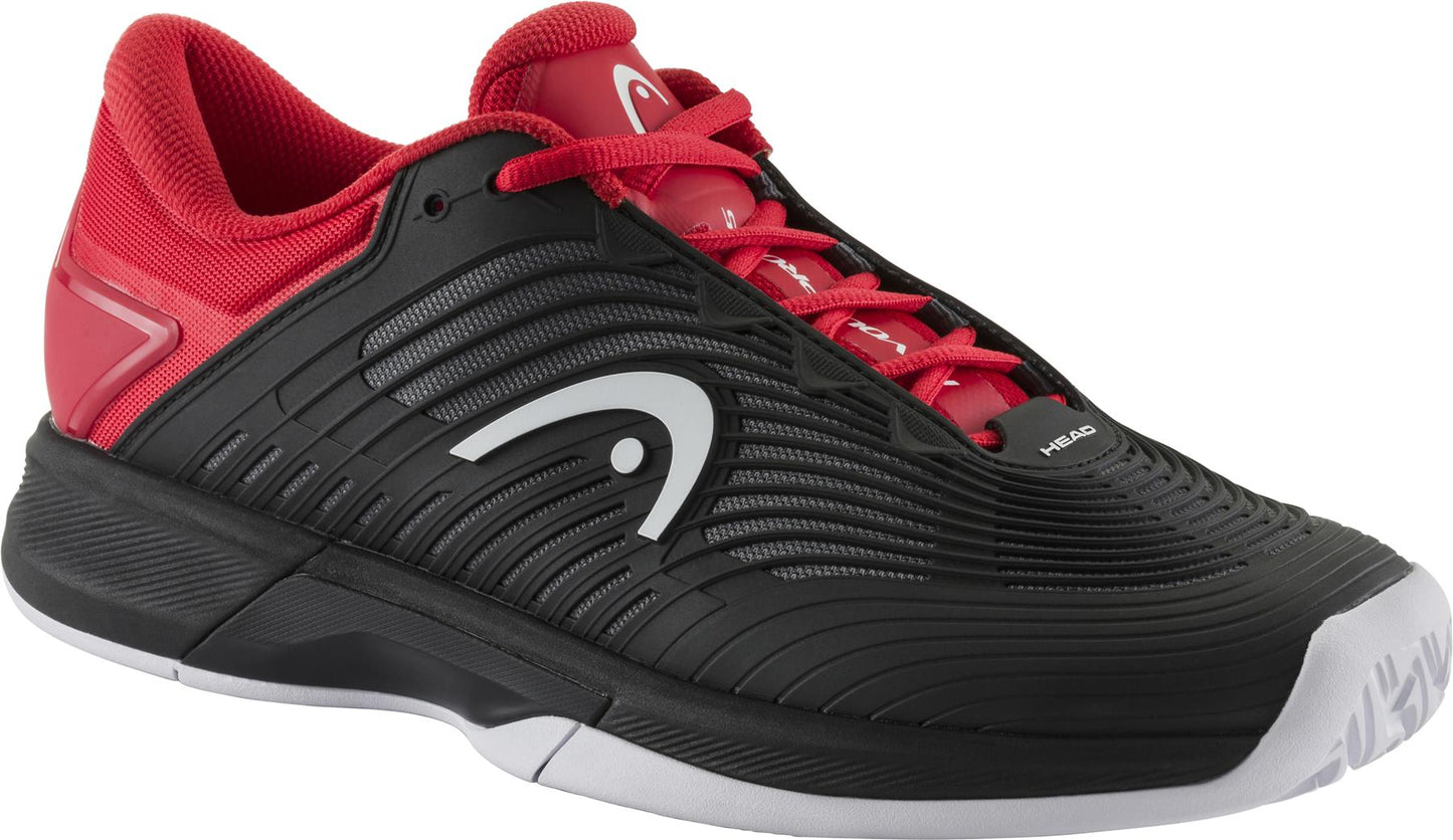 HEAD Revolt Pro 4.5 Mens Tennis Shoes - Black / Red - Right
