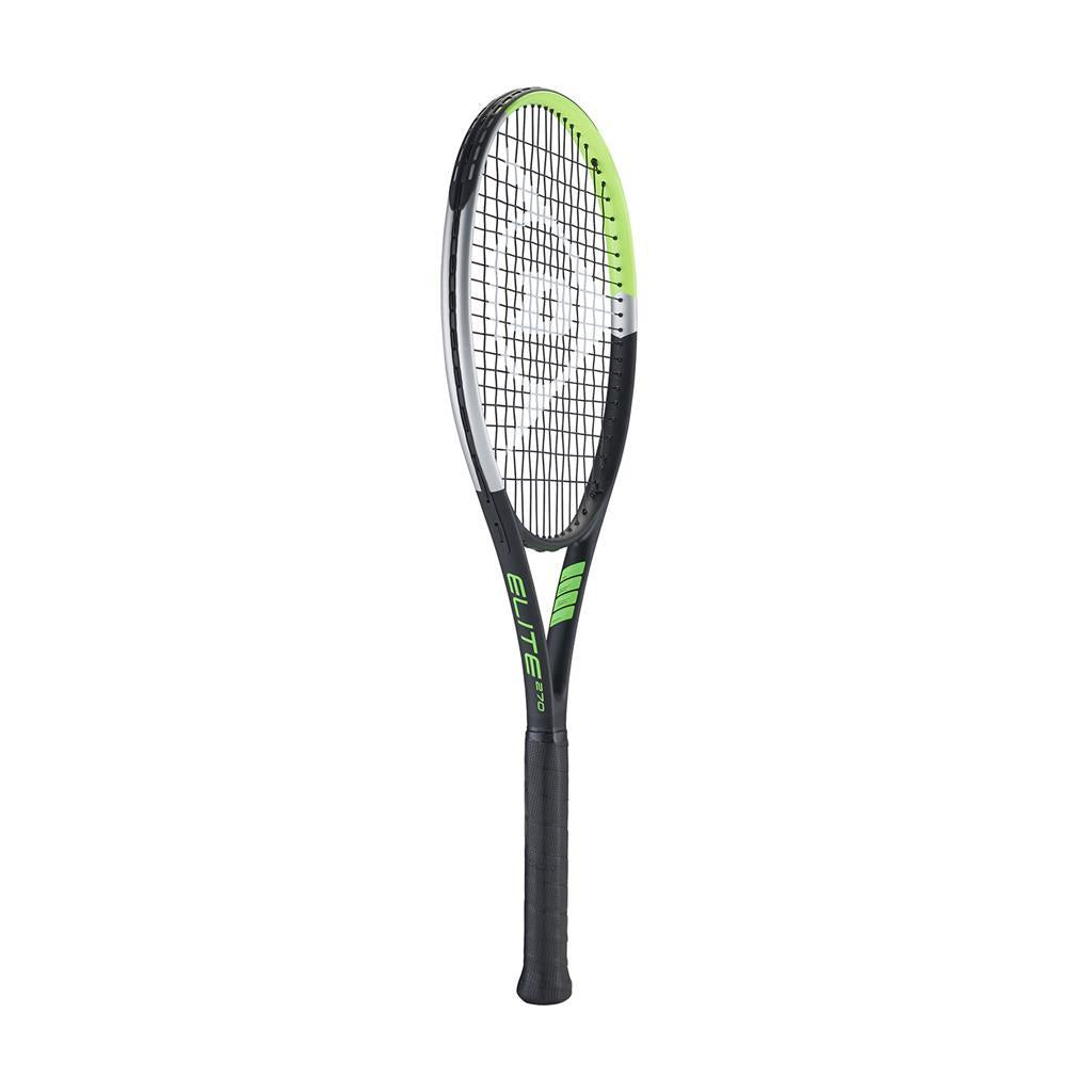 Dunlop Tristorm Elite 270 Tennis Racket - Black / Green / Silver - Side