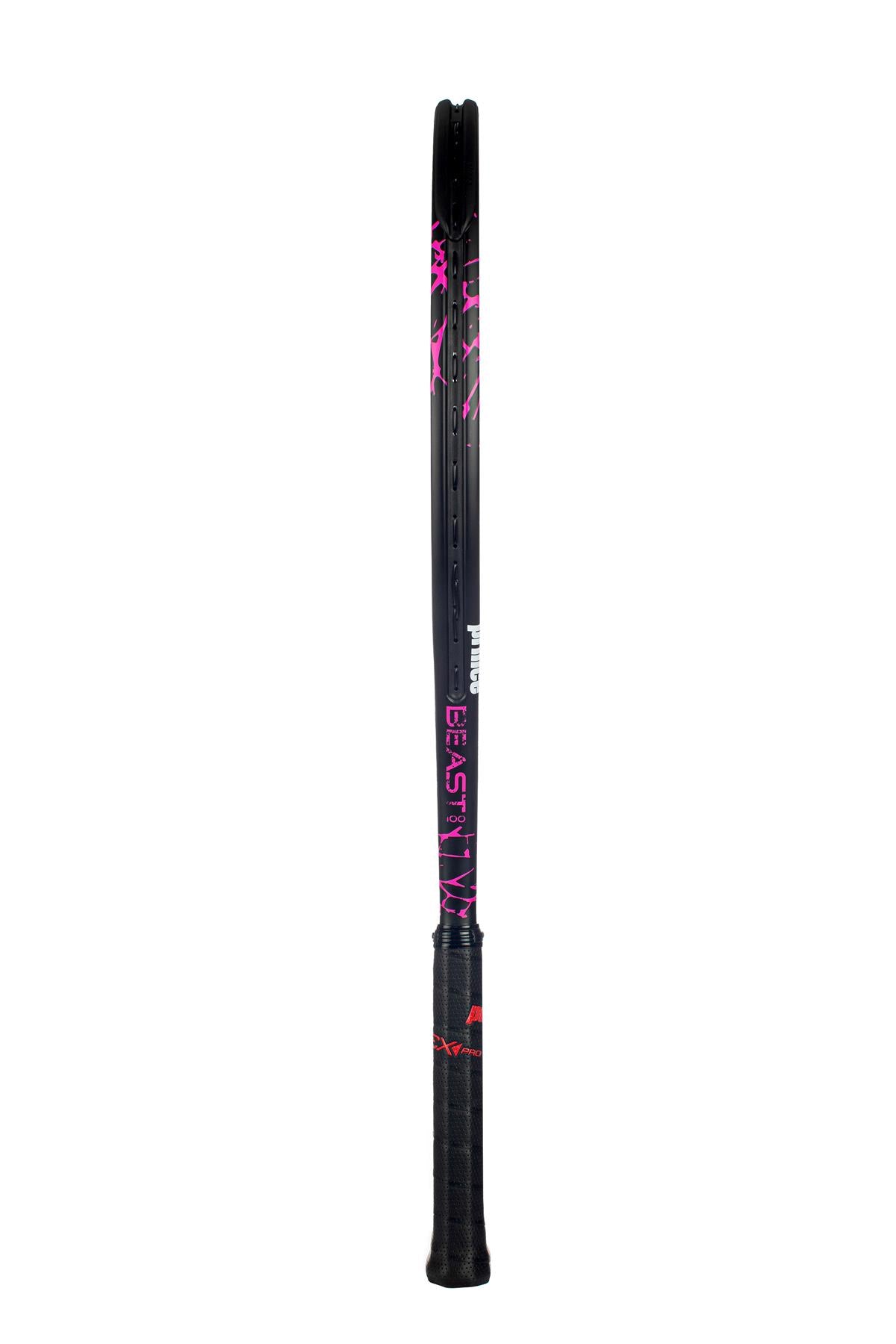 Prince Beast Pink 100 280g Tennis Racket (Frame Only) - Side