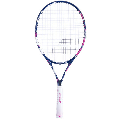Babolat B-Fly 25 Junior Tennis Racket - Blue / Pink