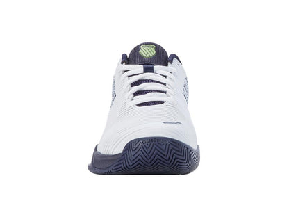 K-Swiss Hypercourt Express 2 Mens Tennis Shoes - White / Peacoat / Silver - Front