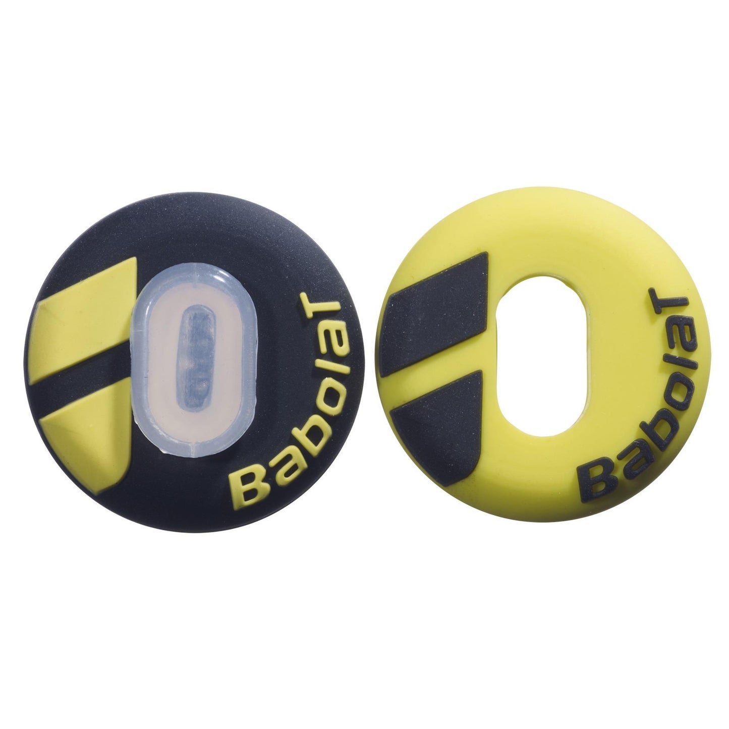 Babolat Custom Damp X2 Tennis Dampener - Black / Yellow - No Packaging