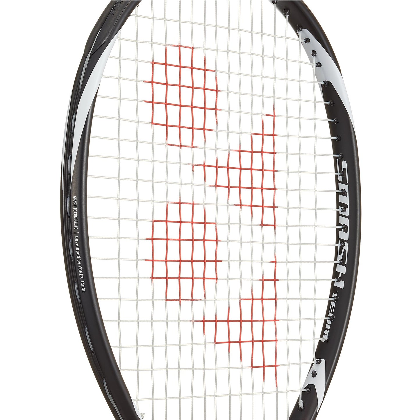Yonex Smash Team Tennis Racket - Black / White - Right