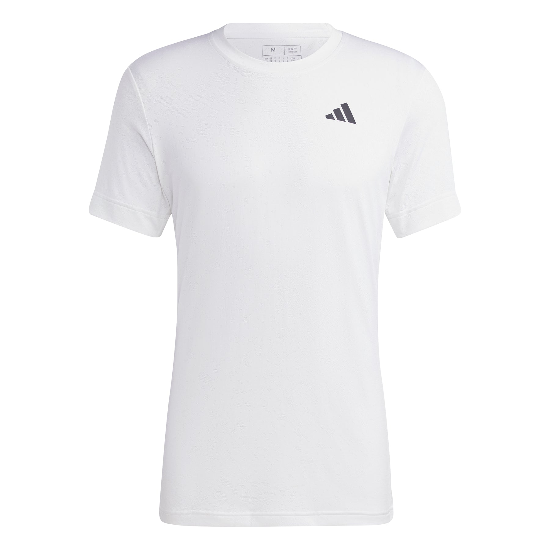 ADIDAS Mens Freelift Tennis T-Shirt - White