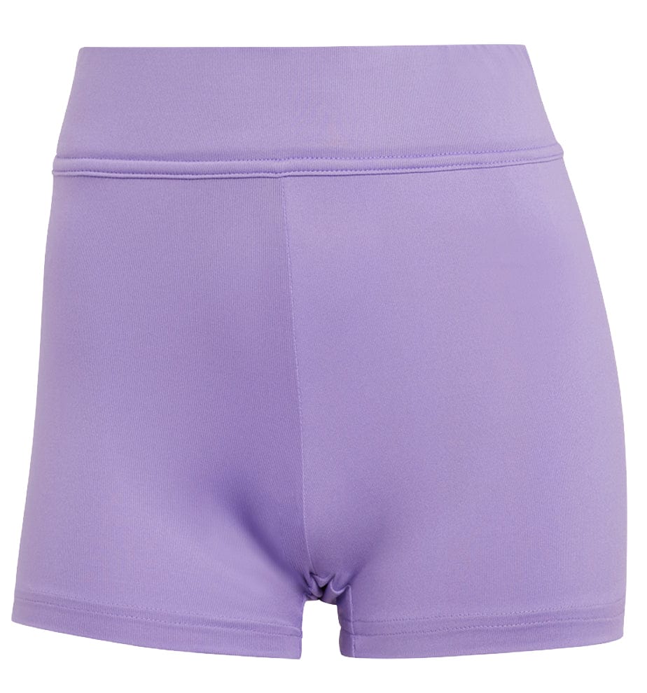 Adidas Womens Club Tennis Dress in purple, set against a white background, highlighting the smooth Primegreen fabric and form-fitting design.