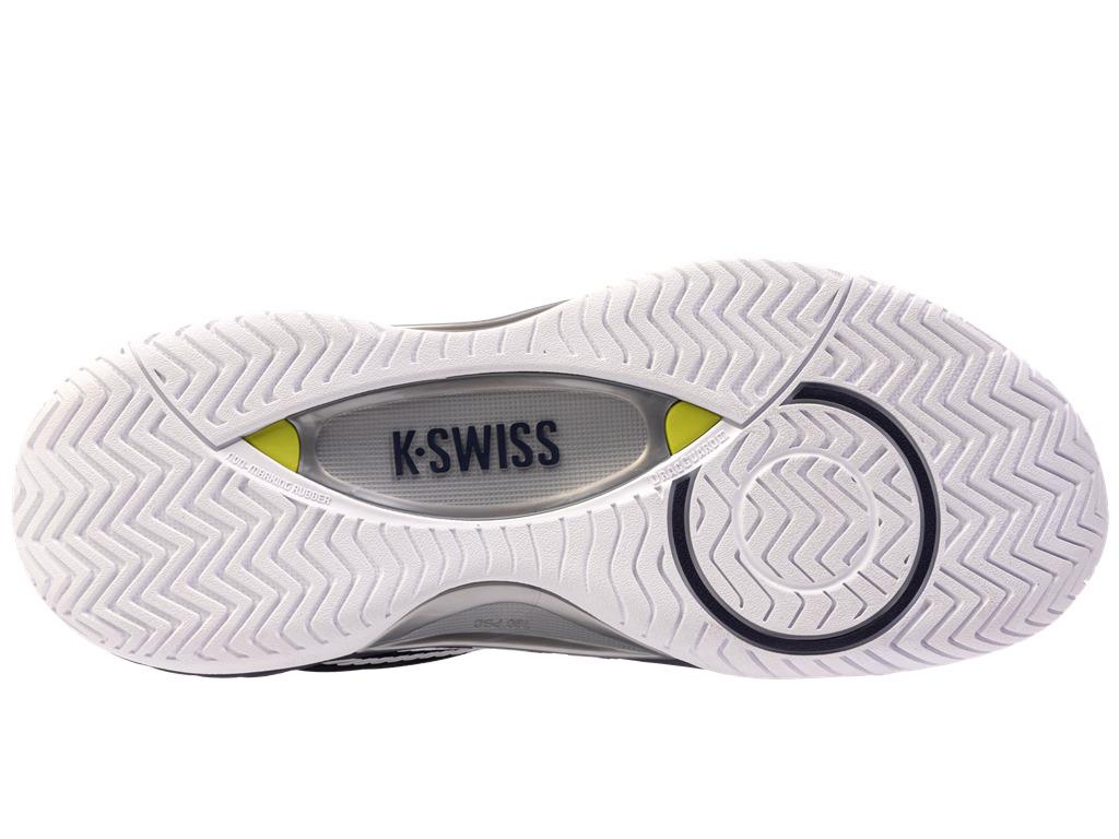 K-Swiss Hypercourt Supreme 2 Mens Tennis Shoes - Peacoat / White / Lime - Sole
