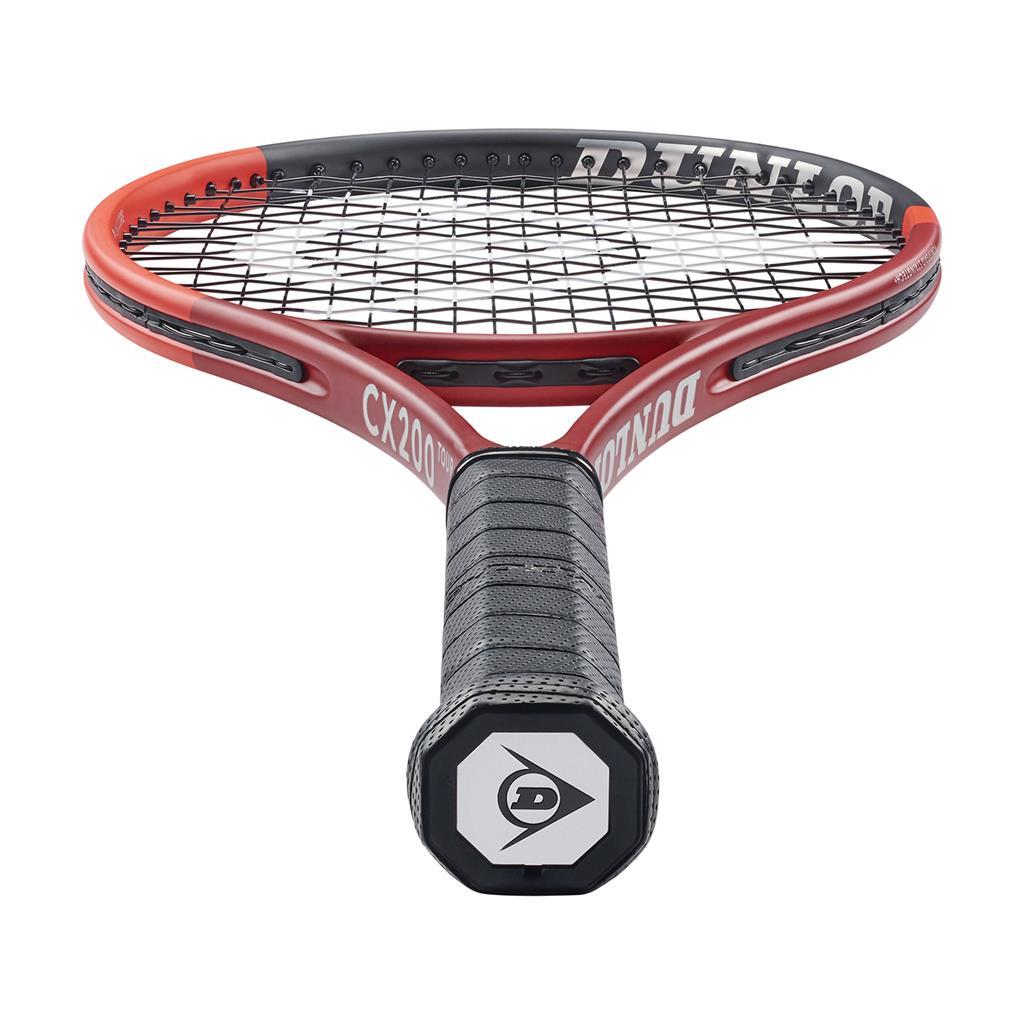 Dunlop CX 200 Tour 16x19 2024 Tennis Racket - Red - Cap