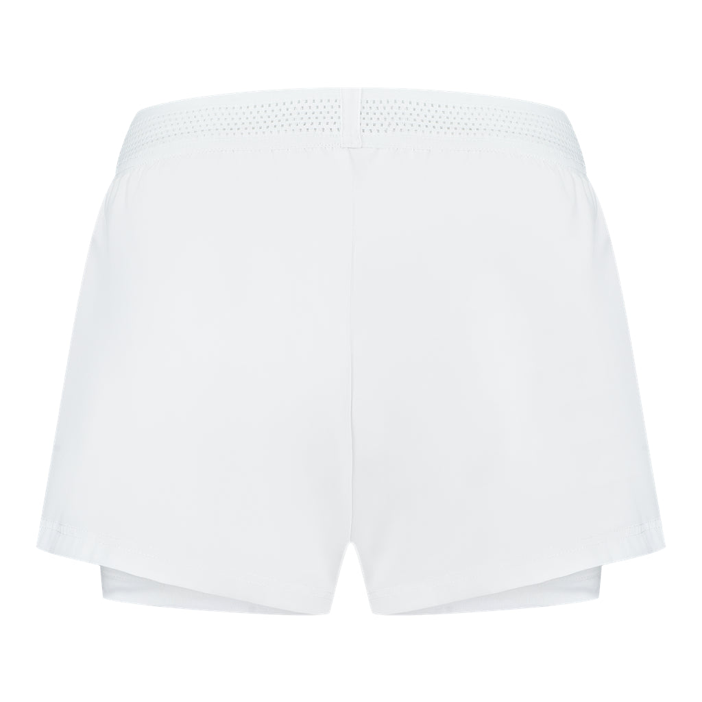 K-Swiss Tac Hypercourt Tennis Short 5 - White - Rear