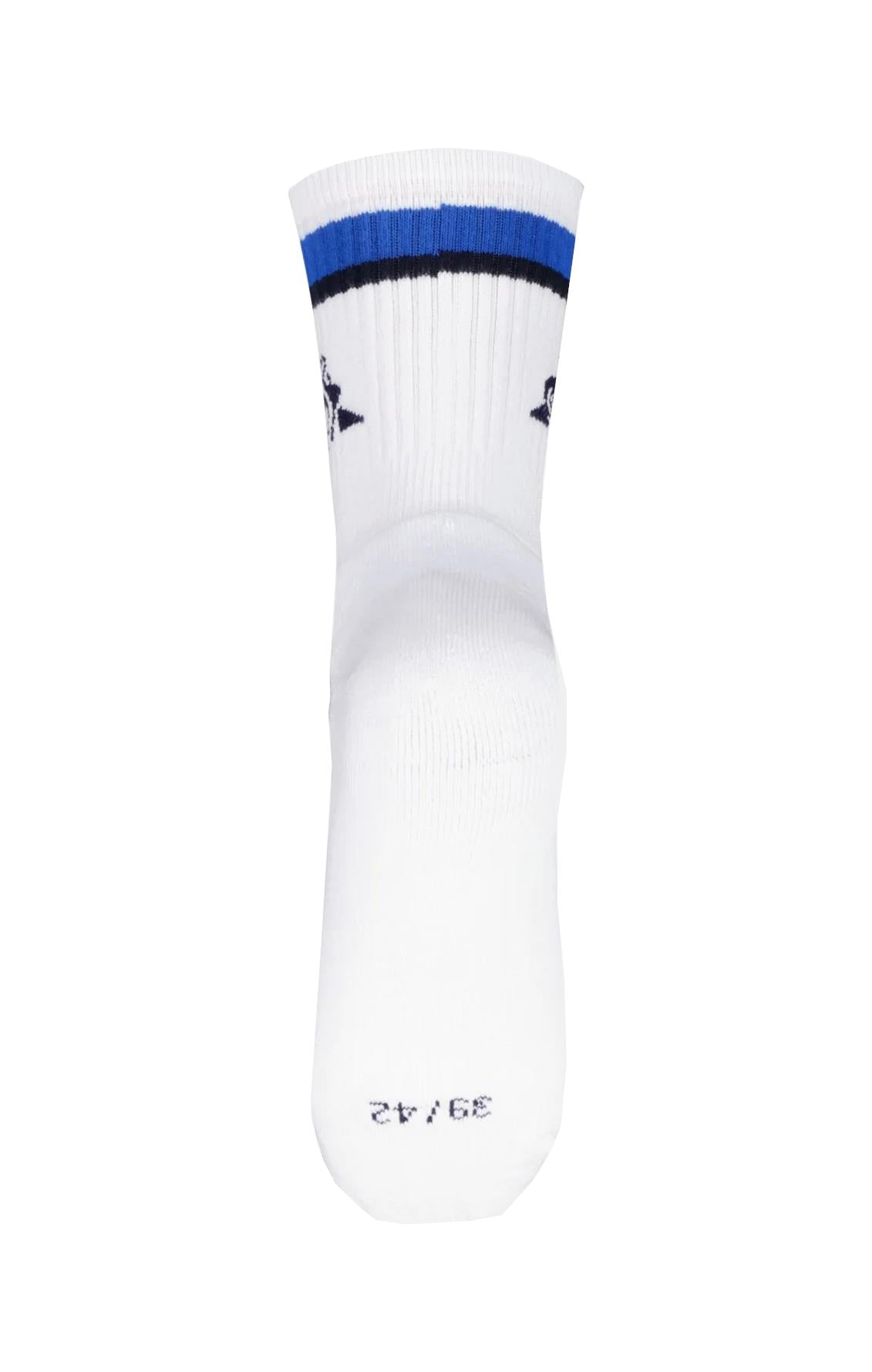 Le Coq Sportif Sports Socks - Lapis Blue - Heel