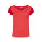 Babolat Play Womens Cap Sleeve Tennis Top - Tomato Red