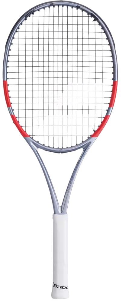 The Babolat Pure Strike Junior 26 Gen4 Tennis Racket in Carbon Grey is ideal for young players aiming for top performance in 2025.