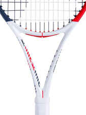 Babolat Pure Strike Lite Tennis Racket - White / Red / Black (Strung)