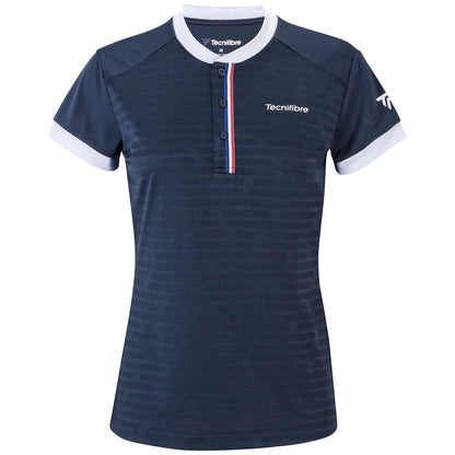 Tecnifibre Womens F3 Tennis Polo Shirt - Marine Blue