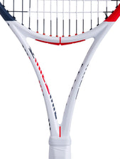 Babolat Pure Strike 16/19 Tennis Racket - White / Red / Black (Strung)