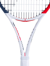 Babolat Pure Strike 18/20 Tennis Racket - White / Red / Black (Strung)