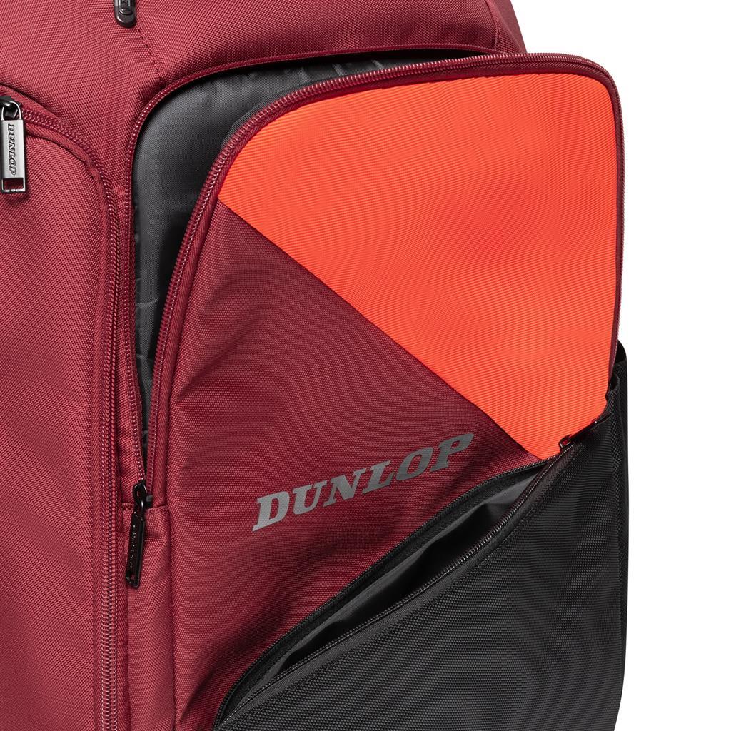 Dunlop CX Performance Tennis Backpack - Black / Red - Front