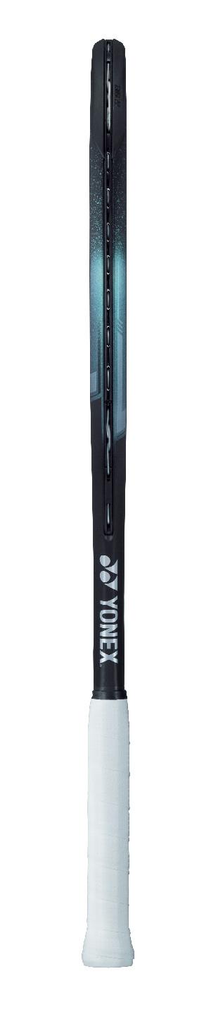 Yonex EZONE 100 Tennis Racket - Aqua Night Black - Logo