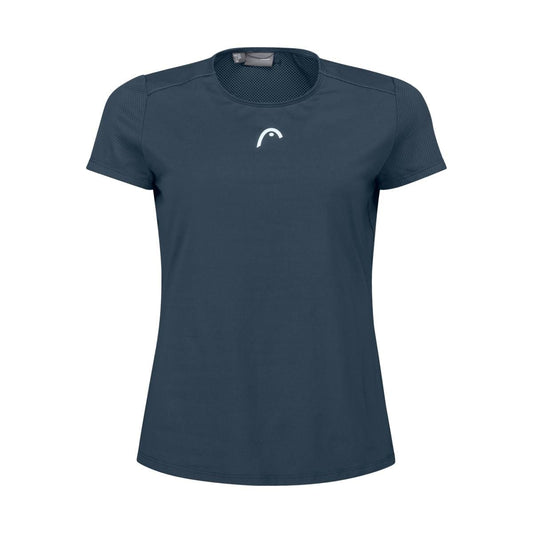 HEAD Womens Tie-Break Tennis T-Shirt - Navy Blue