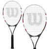 Wilson Fusion XL Tennis Racket - White / Red / Black - G3