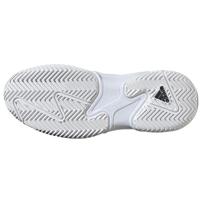 ADIDAS Barricade 13 Mens Tennis Shoes - White / Black - Sole