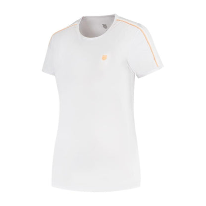 K-Swiss Hypercourt Crew Tee 3 Womens Tennis T-Shirt - White