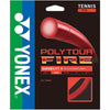 Yonex Polytour Fire Tennis String (12m) - Red