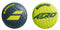 The Babolat Aero Damp X2 2026 Tennis Dampener set includes two circular dampeners with textured surfaces and distinctive logos—perfect vibration control for Pure Aero racket users.