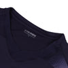 Le Coq Sportif Pro Mens Tennis T-Shirt - Deep Purple - Branding