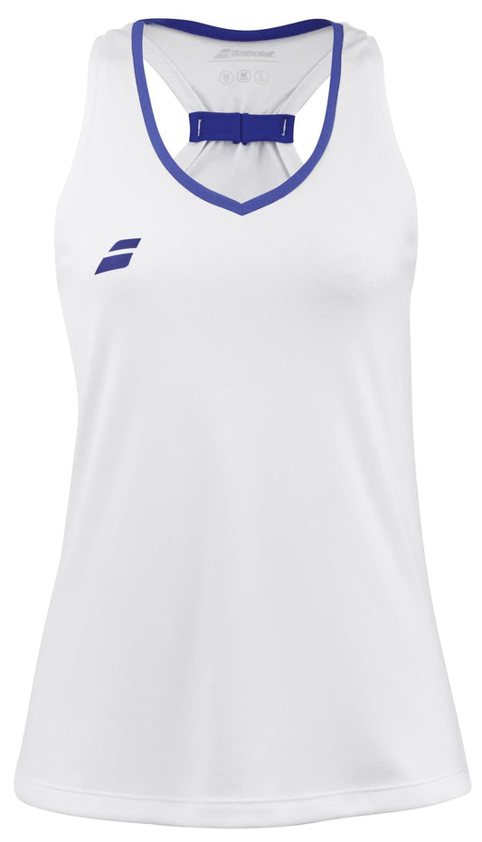 Babolat Play Womens Tennis Tank Top - White