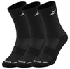 Babolat Long 3 Pack Tennis Socks - Black