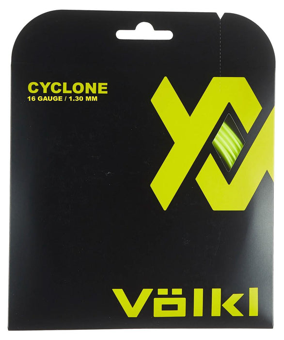 Volkl Cyclone Tennis String Set - Yellow (12m)