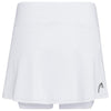 HEAD Womens Club Basic Tennis Skort - White