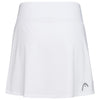 HEAD Womens Club Basic Tennis Skort Long - White