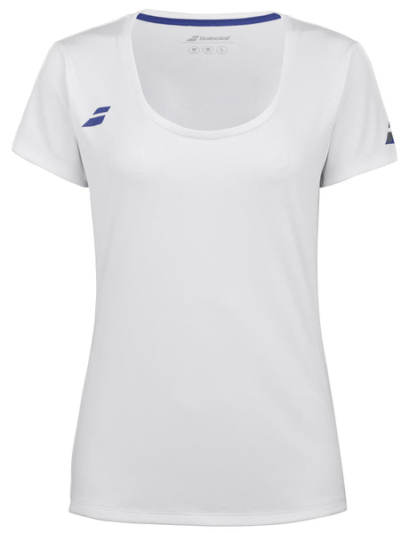 Babolat Play Womens Tennis Cap Sleeve Top - White
