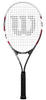 Wilson Fusion XL Tennis Racket - White / Red / Black - G3