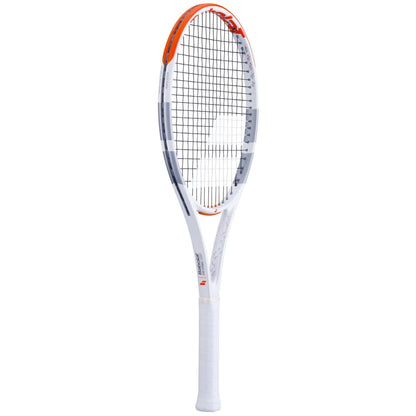 Babolat Evo Strike Gen 2 Tennis Racket - White / Red / Grey (Strung) - Right