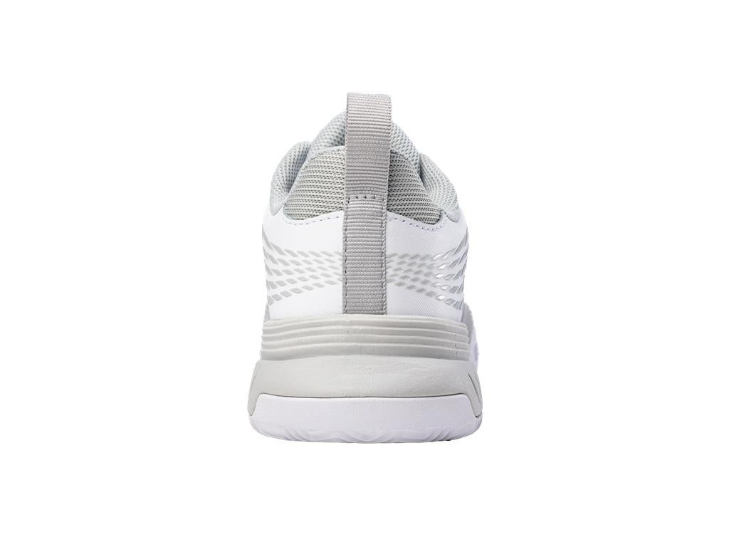 K-Swiss SpeedEX HB Womens Tennis Shoes - White / Grey Violet / Lime Green - Rear