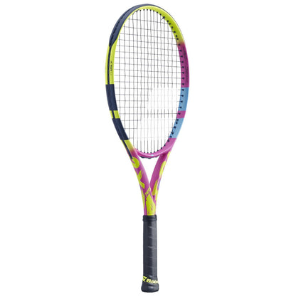 Babolat Pure Aero Rafa Junior 26 Tennis Racket - Yellow / Pink / Blue - Right