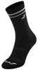 Babolat Mens Team Single Tennis Socks - Black / White