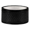 The Lizard Skin DSP Ultra Pickleball Grip 0.8mm in Jet Black features a textured geometric surface for enhanced tackiness, with the Lizard Skin brand name embossed on it.