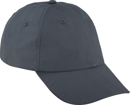 The Babolat Aero Performance Tennis Cap in grey is a lightweight, six-panel cap with a curved brim, ventilation eyelets, and top button—offering excellent sun protection on or off the court.