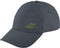 The Babolat Aero Performance Tennis Cap in grey is a lightweight cap with sun protection, visible stitching, ventilation eyelets for comfort, and a small yellow dotted geometric Babolat logo on the front.