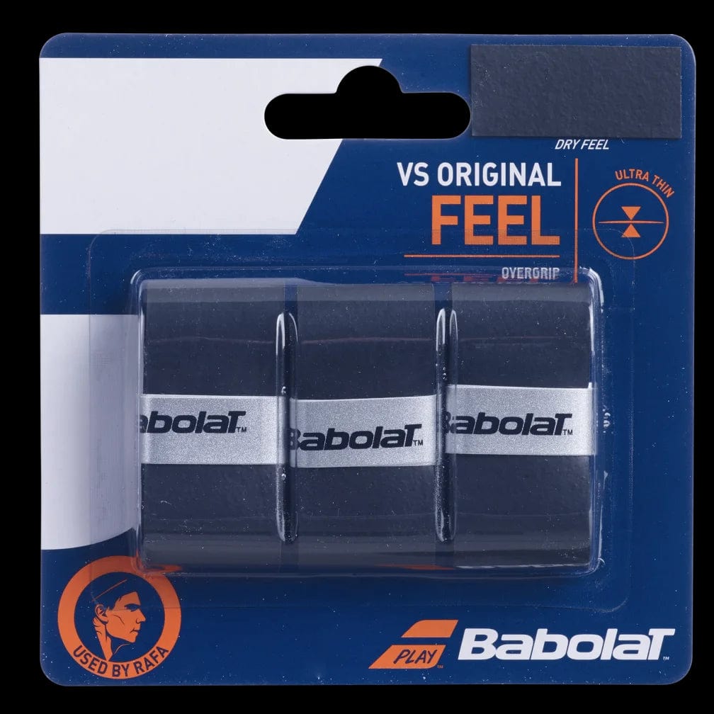 Babolat VS Original X3 Tennis Overgrip - Black