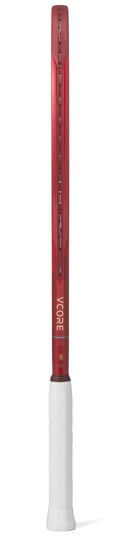 Add a sporty flair to your writing with this red pen with chain, inspired by the Yonex VCORE 95 2026 Ruby Red Tennis Racket from Yonex.