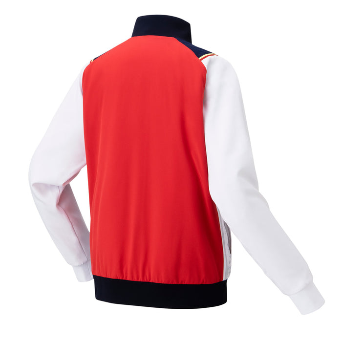 Yonex 70090 Tracksuit Warm-Up Jacket - Ruby Red - Rear